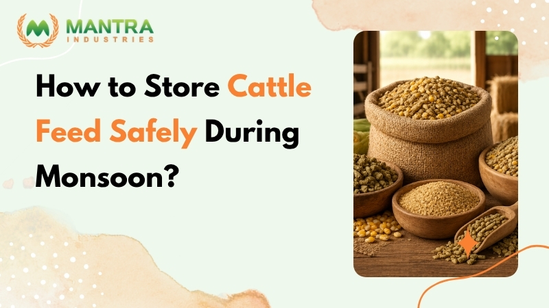 How to Store Cattle Feed Safely During Monsoon