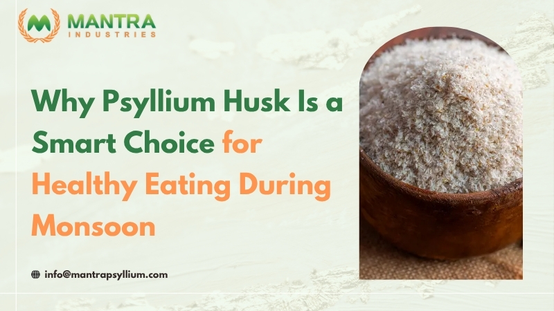 Why Psyllium Husk Is a Smart Choice for Healthy Eating During Monsoon