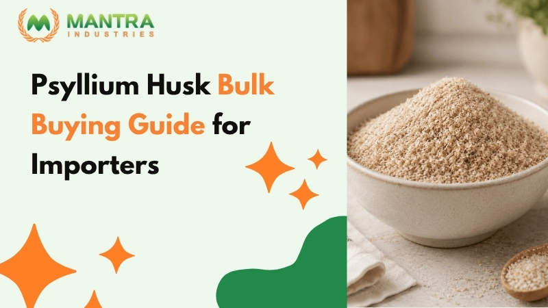 Psyllium Husk Bulk Buying Guide for Importers